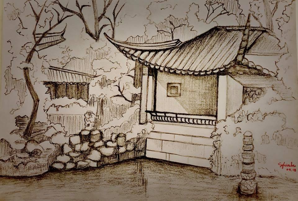 Traditional house painting