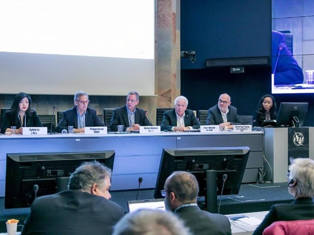 Speaking at the ITU in Geneva
